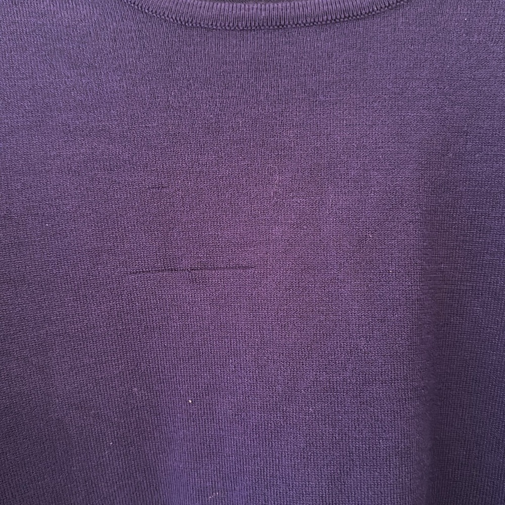 Chico’s Purple Bell Sleeve Sweater size S NWT - Picture 5 of 5